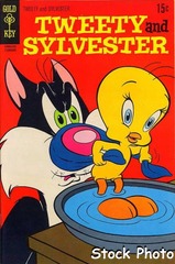 Tweety and Sylvester v2#013 © February 1970 Gold Key